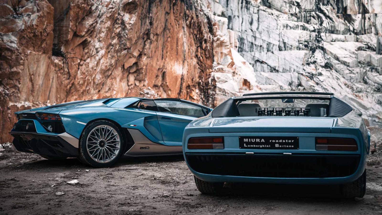 Η τελευταία Aventador είναι μια ωδή στη μοναδική Miura Roadster